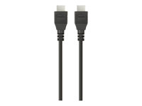 Belkin High Speed HDMI Cable - HDMI-kabel - HDMI hann til HDMI hann - 1 m - svart HDMI0018G-1M