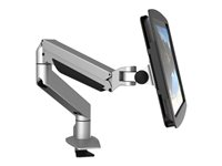 Compulocks Reach Tablet Monitor Arm Surface Pro 7 Articulating Mount - Monteringssett (leddarm, skrivebordsklemmemontering, hus) - for nettbrett - låsbar - høyverdig aluminium - svart - monteringsgrensesnitt: 100 x 100 mm - for Microsoft Surface Pro, Pro 3, Pro 4, Pro 6, Pro 7; Samsung Galaxy TabPro S 660REACH912SGEB