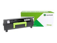 Lexmark 502E - Svart - original - tonerpatron LCCP, LRP, Lexmark Corporate - for Lexmark MS310, MS312, MS410, MS415, MS510, MS610 50F200E