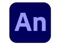 Adobe Animate CC for Enterprise - Feature Restricted Licensing Subscription New - 1 bruker - STAT - Value Incentive Plan - Nivå 1 (1-9) - Win, Mac - Multi European Languages 65298320BC01B12