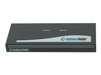 C2G 4-Port UXGA Monitor Splitter/Extender (Male Input) - Videosplitter - stasjonær 89013