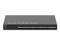 NETGEAR M4350 Series M4350-32F8V - Switch - L3 - Styrt - 32 x 10 Gigabit SFP+ + 8 x 25 Gigabit SFP28 - front til bakside-luftflyt - rackmonterbar XSM4340FV-100NES