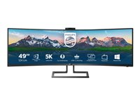 Philips Brilliance P-line 499P9H - LED-skjerm - kurvet - 49" - HDR 499P9H/00