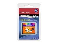 Transcend - Flashminnekort - 16 GB - 133x - CompactFlash TS16GCF133