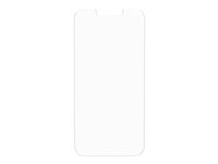 OtterBox Trusted Glass - Skjermbeskyttelse for mobiltelefon - for skjermmaskin - glass - blank - for Apple iPhone 13, 13 Pro, 14 77-88915