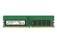 Micron - DDR4 - modul - 8 GB - DIMM 288-pin - 3200 MHz / PC4-25600 - CL22 - 1.2 V - ikke-bufret - ECC MTA9ASF1G72AZ-3G2R1R