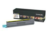 Lexmark - Høy ytelse - gul - original - tonerpatron - for Lexmark X925de, X925de 4, X925dte X925H2YG